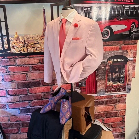 Chaps Light Pink Coat